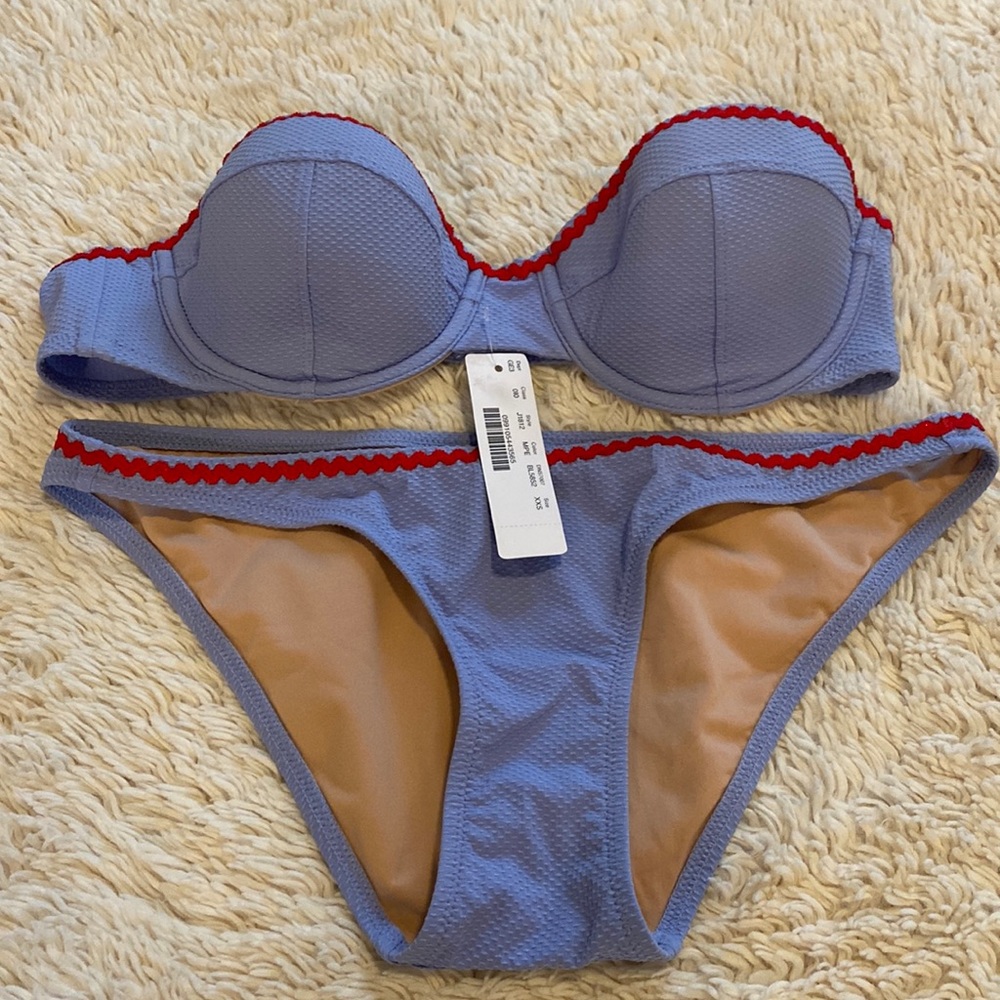 JCrew bikini set 34A,xs,xxs